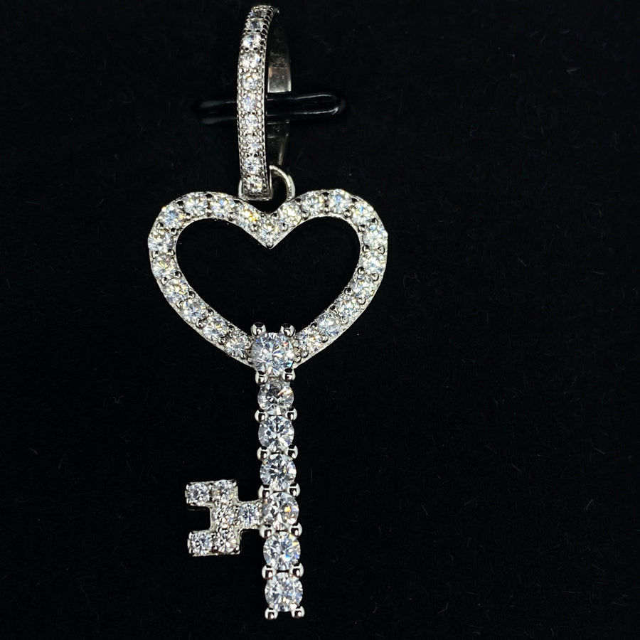 Heart Key Pendant