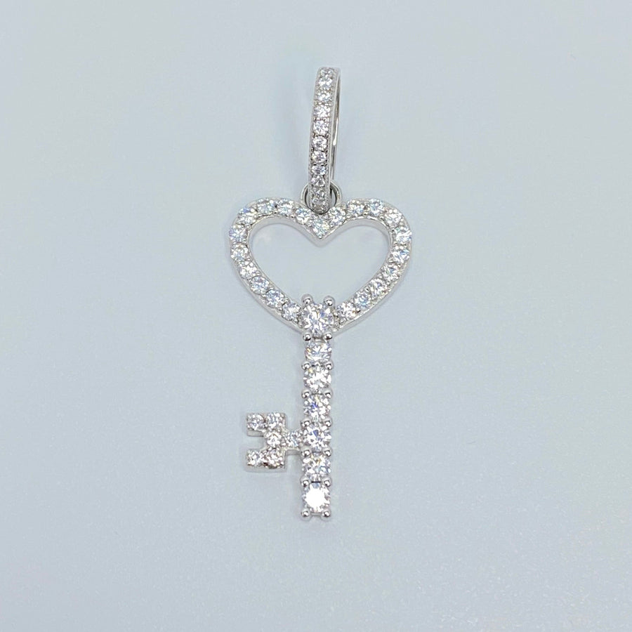 Heart Key Pendant