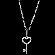 Heart Key Pendant