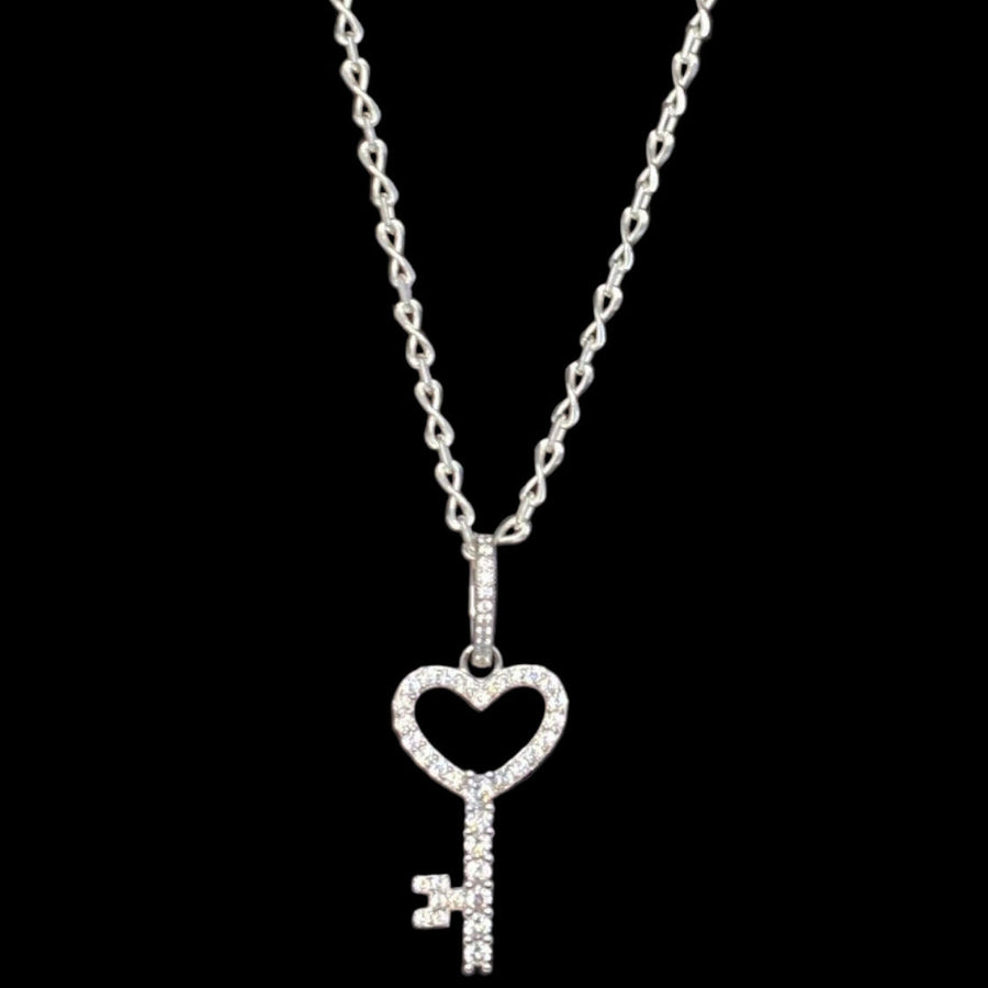 Heart Key Pendant
