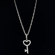 Heart Key Pendant