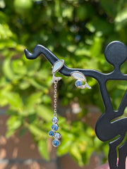 Jesus's Fish Assymetrical Earrings