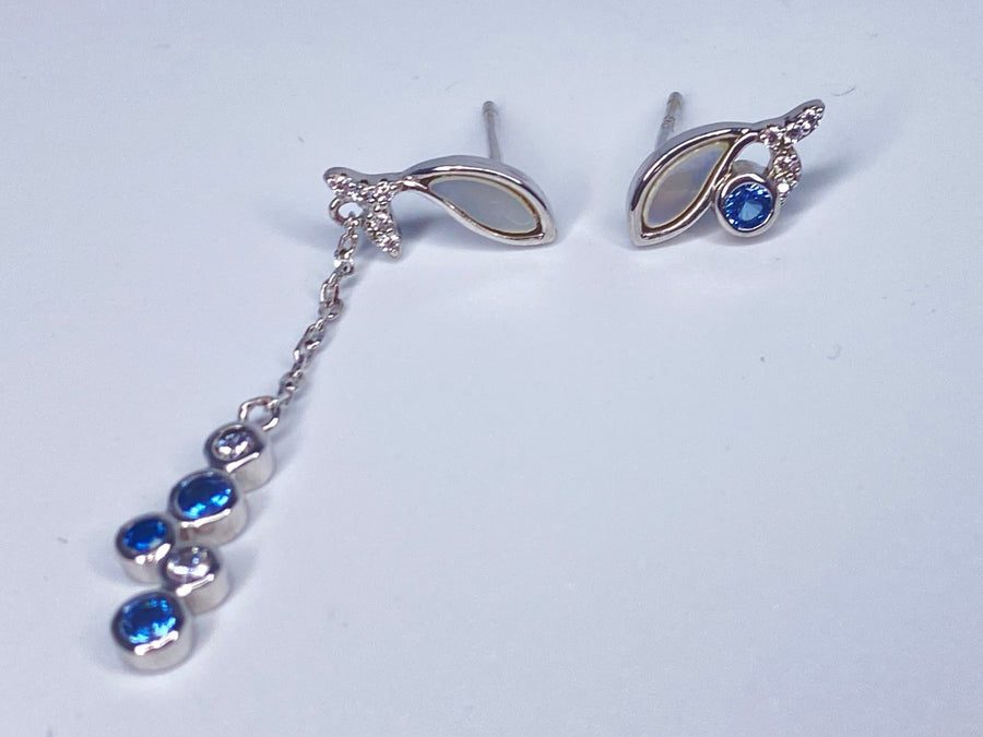 Jesus's Fish Assymetrical Earrings