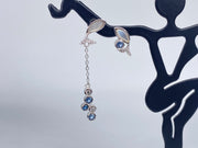 Jesus's Fish Assymetrical Earrings