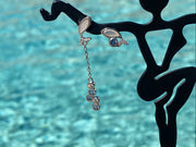 Jesus's Fish Assymetrical Earrings