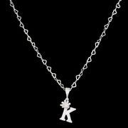 "K" Crown Pendant