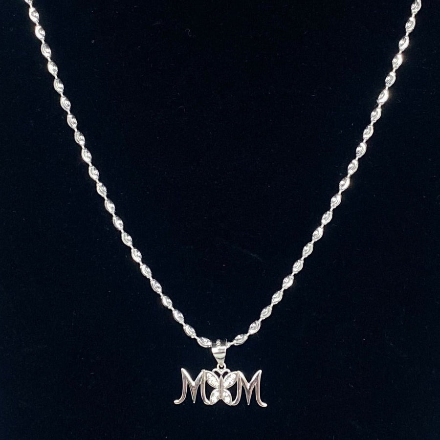 Mom Butterfly Pendant