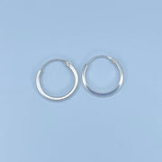 Medium Plain Hoops