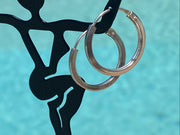 Medium Plain Hoops
