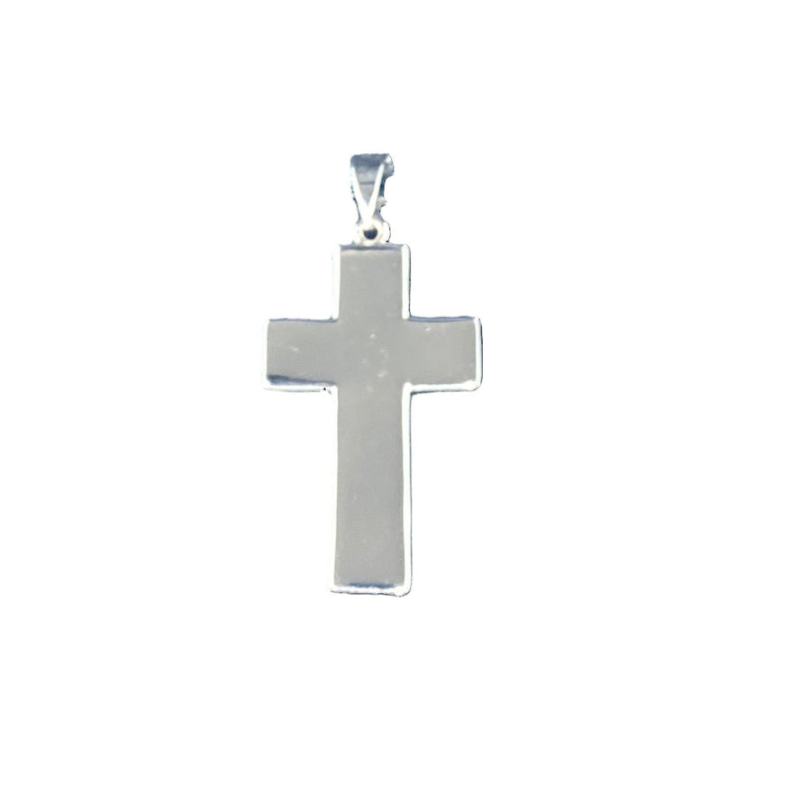 Medium Plain Cross Pendant