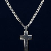 Medium Plain Cross Pendant