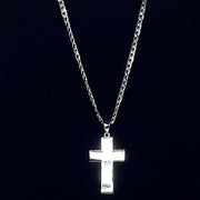Medium Plain Cross Pendant