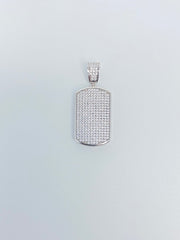 Large Dog Tag Pendant