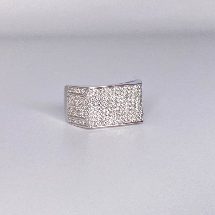 Mens Iced Ring