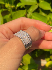 Mens Iced Ring