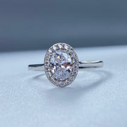 Oval Cut Solitaire