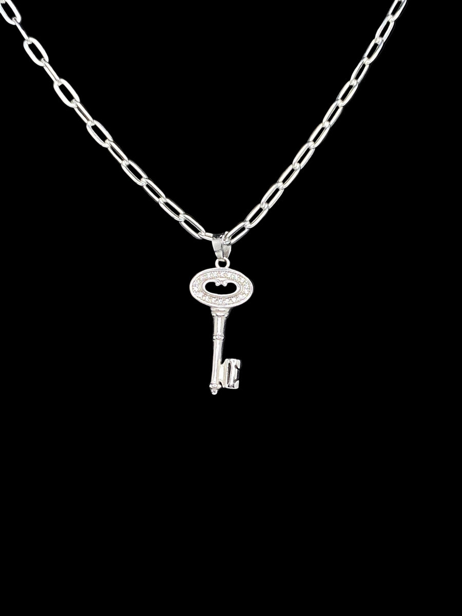 Oval Key Pendant