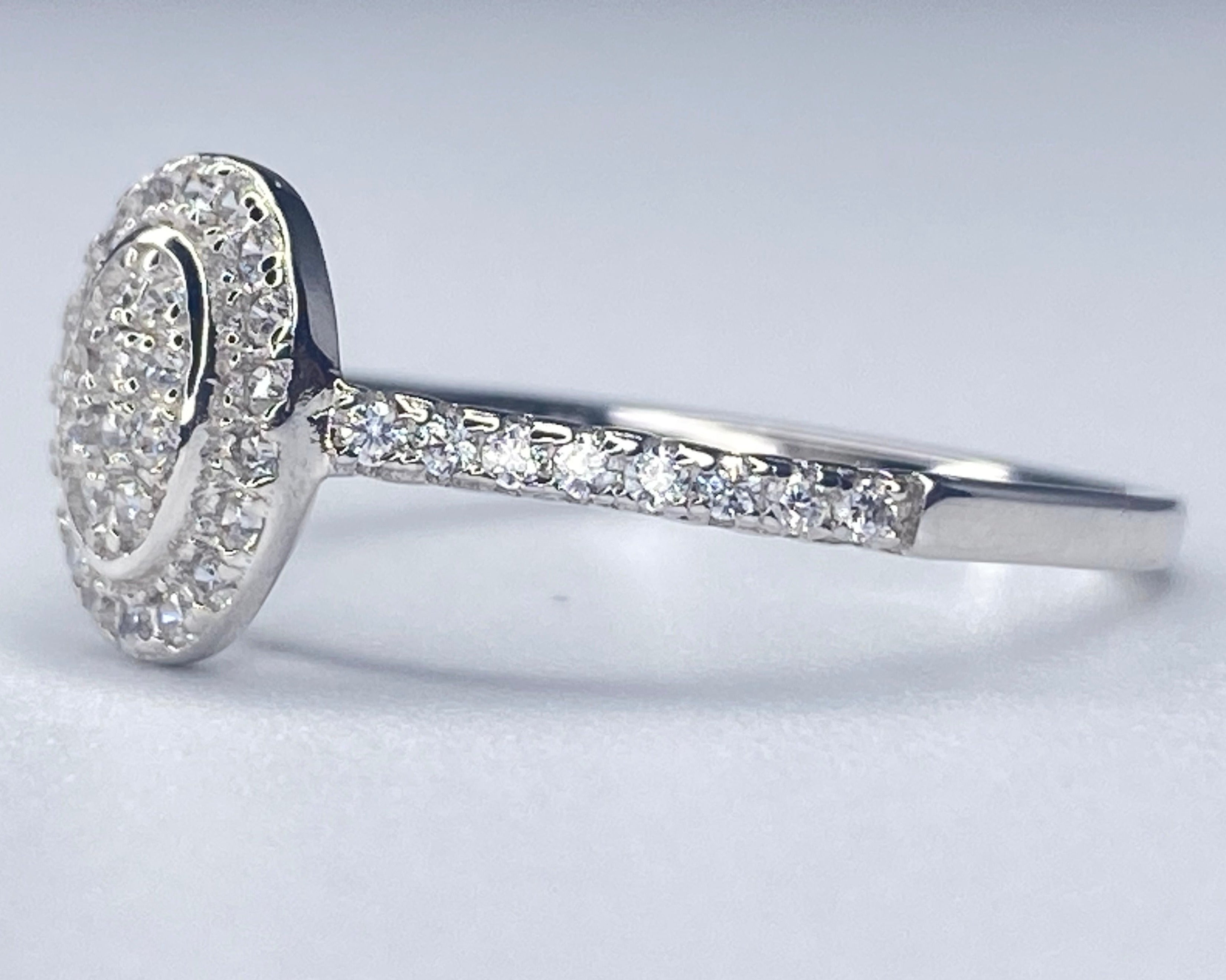 Oval Pave Ring