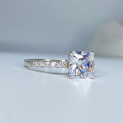 Princess Cut Solitaire