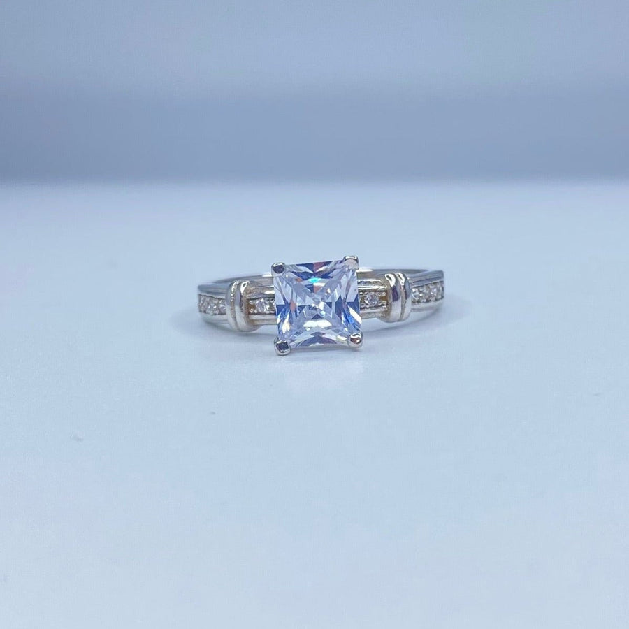 Princess Solitaire Channel Setting Ring