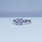 Princess Solitaire Channel Setting Ring