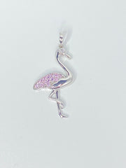 Pink Flamingo Pendant
