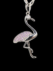 Pink Flamingo Pendant
