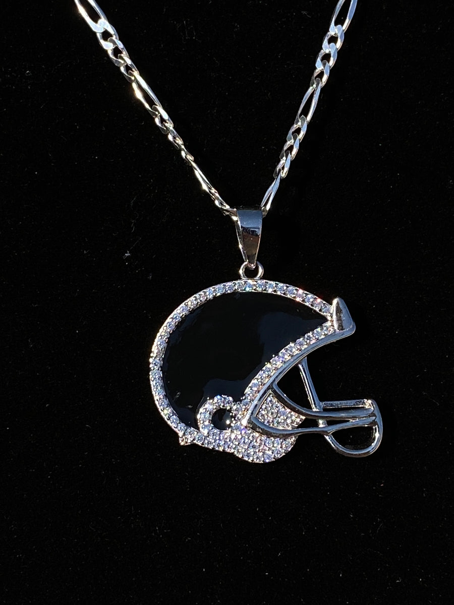 Balck Helmet Pendant