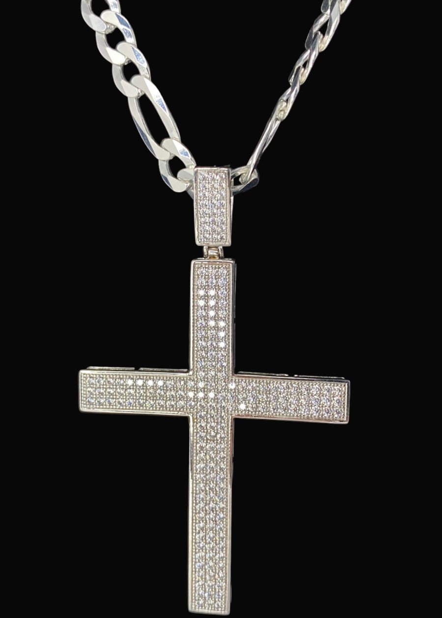 Elevated Cross Pendant