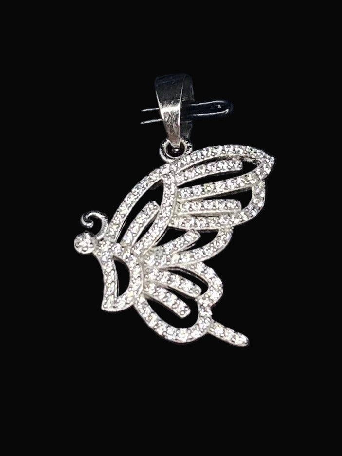 Side Butterfly Pendant