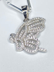 Side Butterfly Pendant
