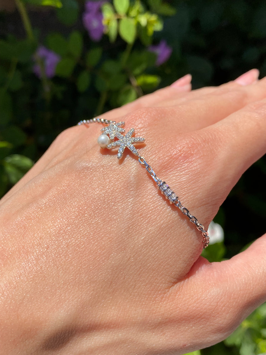 Seastar Pearl Anklet