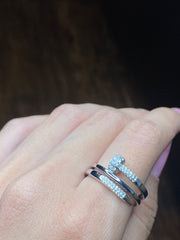 Thick Spiral Nail Ring