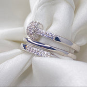 Thick Spiral Nail Ring