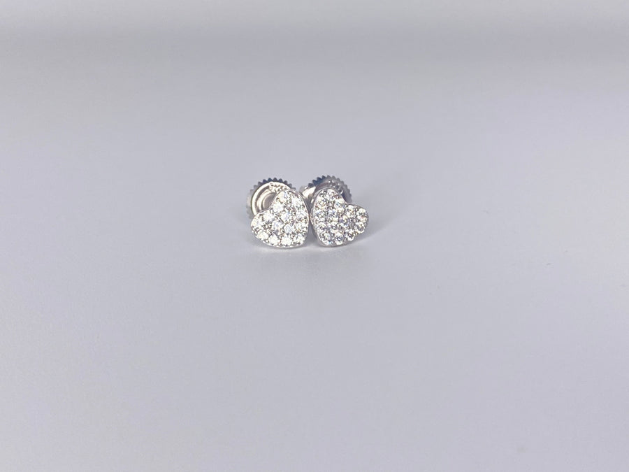 Tiny Heart Earrings