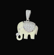 White Elephant Pendant