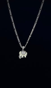 White Elephant Pendant