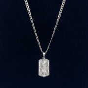 Small Dog Tag Pendant